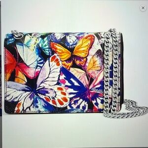 NWT Brighton Wild Garden KASEY FLAP BAG Leather CrossBody Shoulder Bag MSRP $265